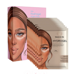 Sisters & Me 10x Hydrogel Augen-Pads mit HYALURONSÄURE UND VITAMIN C